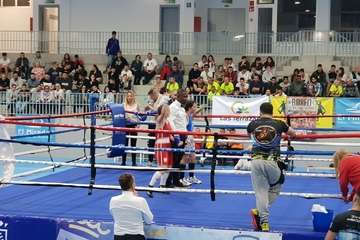 El boxeo volvió a Telde con una velada en el Pabellón Juan Carlos Hernández (Foto TA)